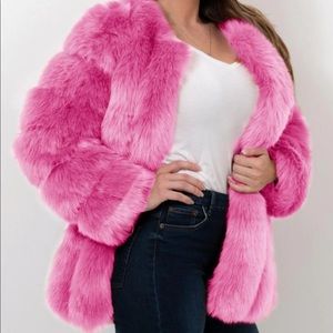 Furever “Moscow” Jacket Faux Fur